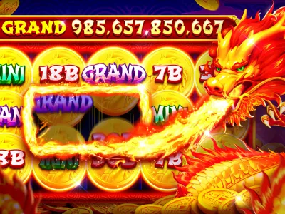 Interface de jogos de slot premium
